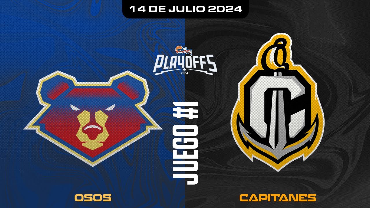 Osos de Manatí vs. Capitanes de Arecibo - Juego #1 - BSN2024