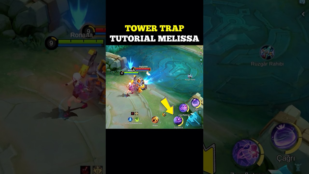 ☑️ Melissa Tower Trap Tutorial from Ronaaa