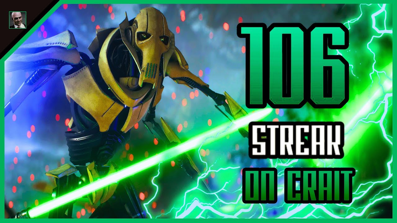 Star Wars Battlefront 2｜General Grievous 106 Killstreak on Crait