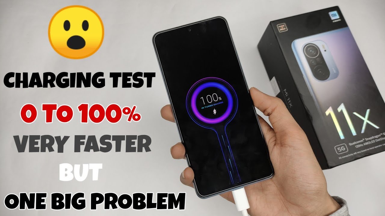Mi 11x Charging Test ⚡0 to 100 % ⚡ Shocking Result 😯