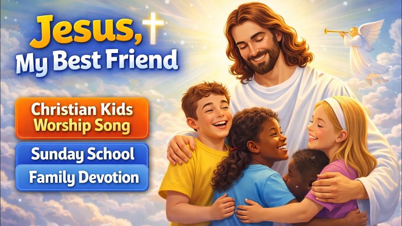 Jesus, My Best Friend | Christian Family Worship Song | Sunday School & Family Devotion