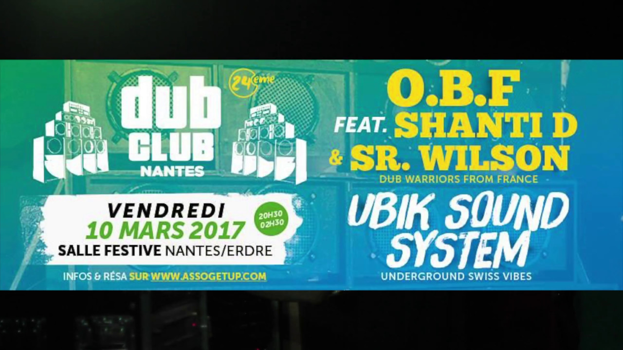 NANTES DUB CLUB #24 - UBIK SOUND SYSTEM