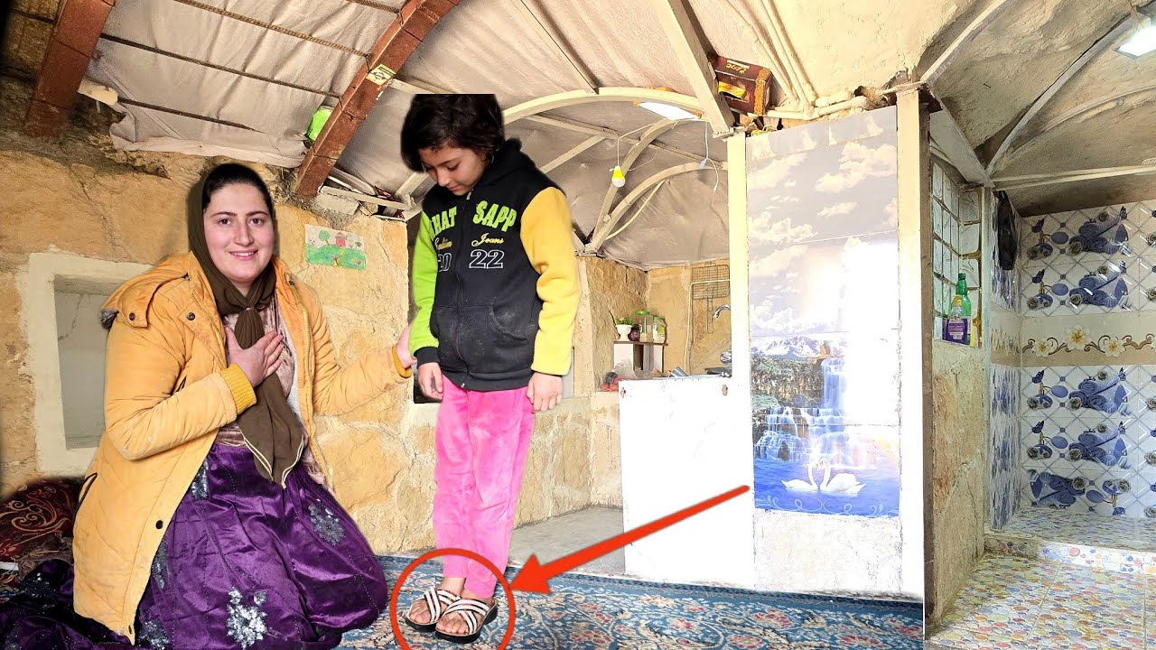 Hopeful smiles: kindness of a cameraman and hard work of a nomadic lady 