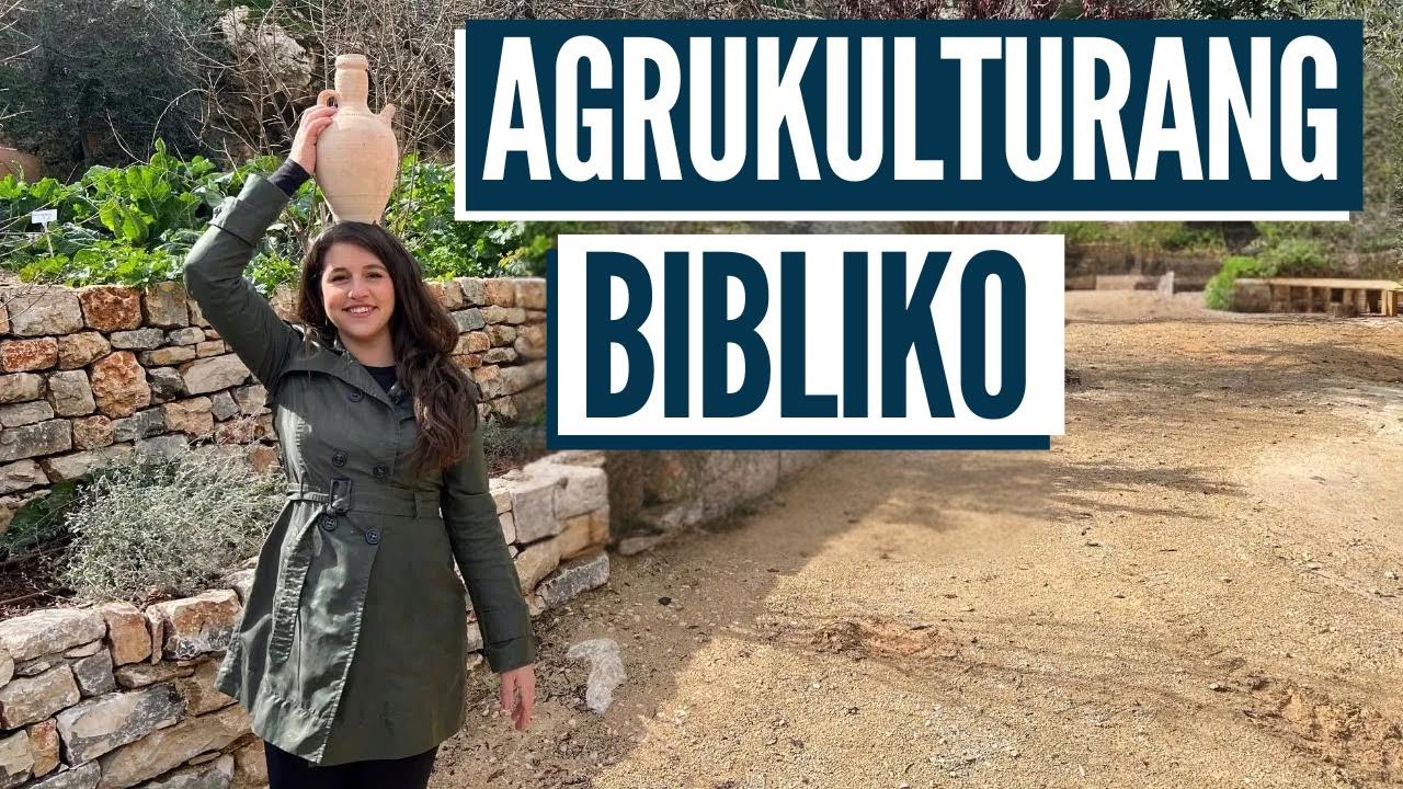 ANO ANG BUHAY NOONG PANAHON NI HESUS? Biblikal na agrikultura