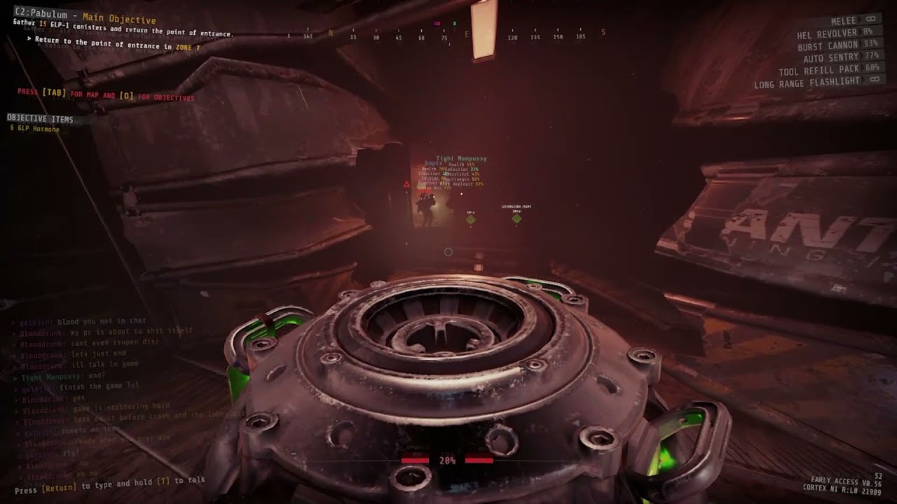 GTFO - R4C2 - Data Sphere - near fail