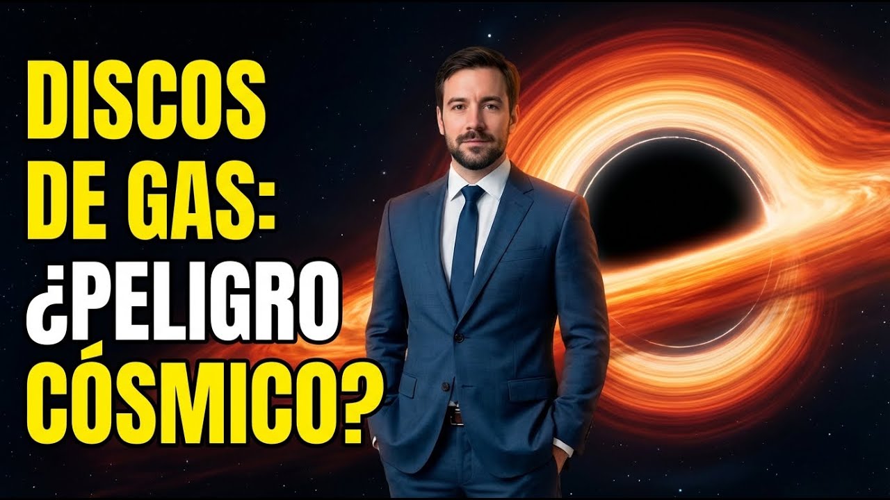 Así son los DISCOS de GAS que rodean los AGUJEROS NEGROS (Explicación Científica)