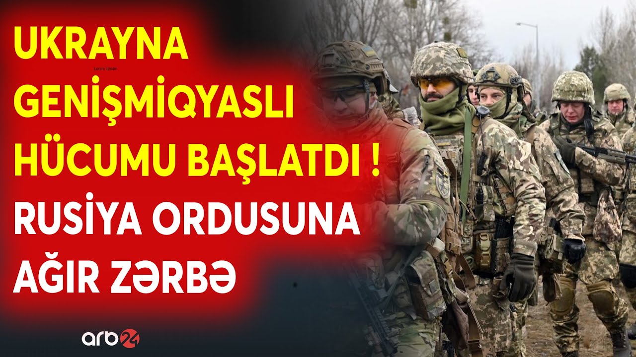 SON DƏQİQƏ! Ukraynadan Rusiyaya AĞIR ZƏRBƏ - Müharibənin MİQYASI GENİŞLƏNİR - Kremlə AĞIR İTKİ...