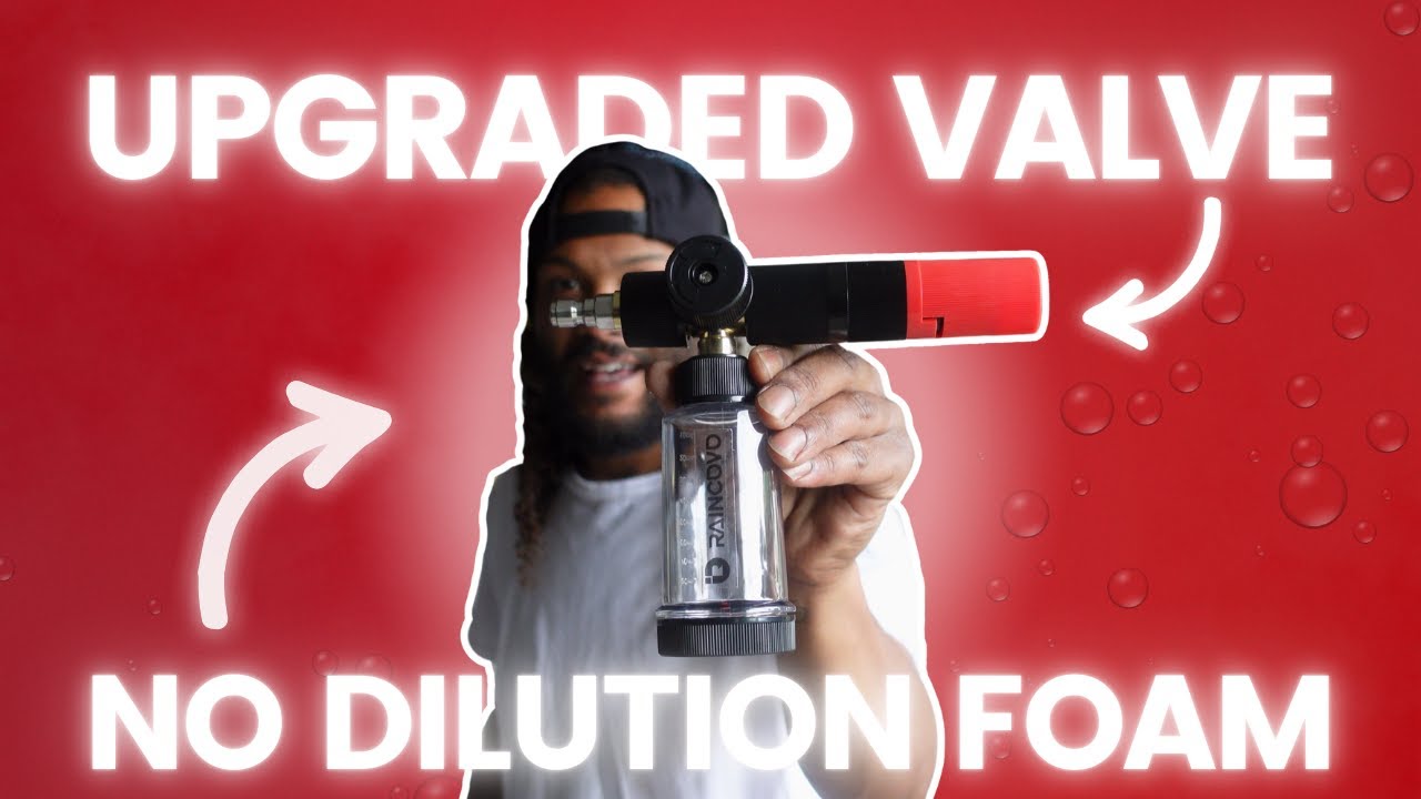 Upgraded No Dilution Foam Cannon - Raincovo Pure Pro First Impressions + Convenience Upgrades