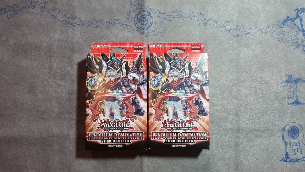Yugioh Pendulum Domination Structure Deck Opening!!!
