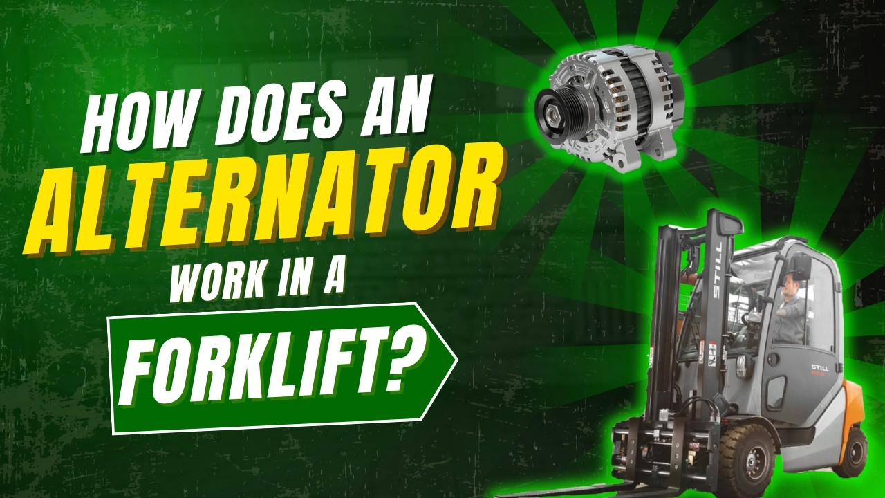 How Does an Alternator Work in Forklift | Forklift Alternator Explained | Electromagnetic Induction