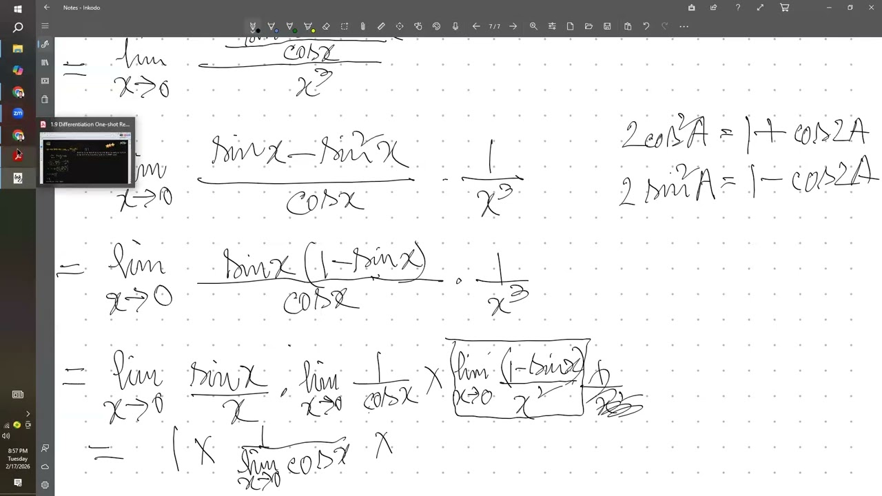 Limit Math problem solving