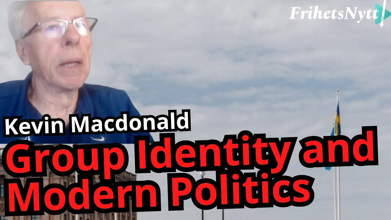 Professorn: Därför ska DU våga ta ställning för vita intressen - Kevin Macdonald