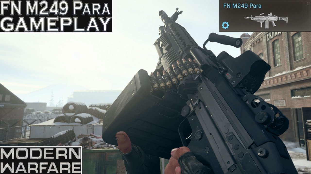 Modern Warfare FN M249 Para (Bruen Mk9) Gameplay