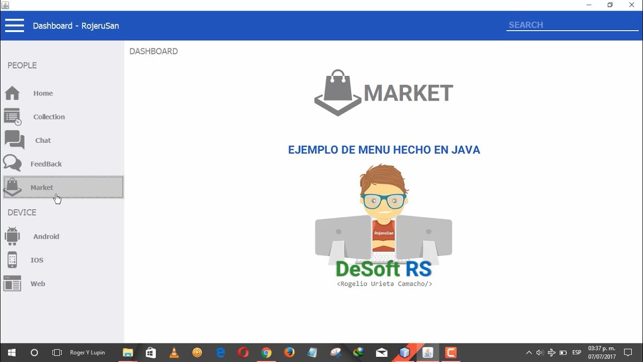 Java Swing UI Design - Como Hacer Un Menu Sliding - Parte1