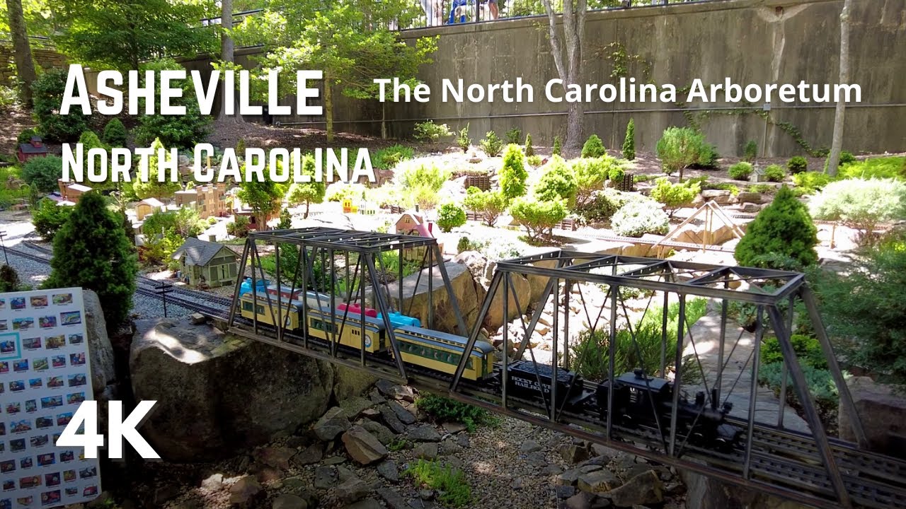 Asheville (The North Carolina Arboretum) | Walking tour | 4K