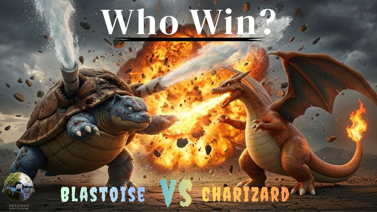 Charizard vs Blastoise: Who Actually Wins? (Realistic Pokemon Battle)