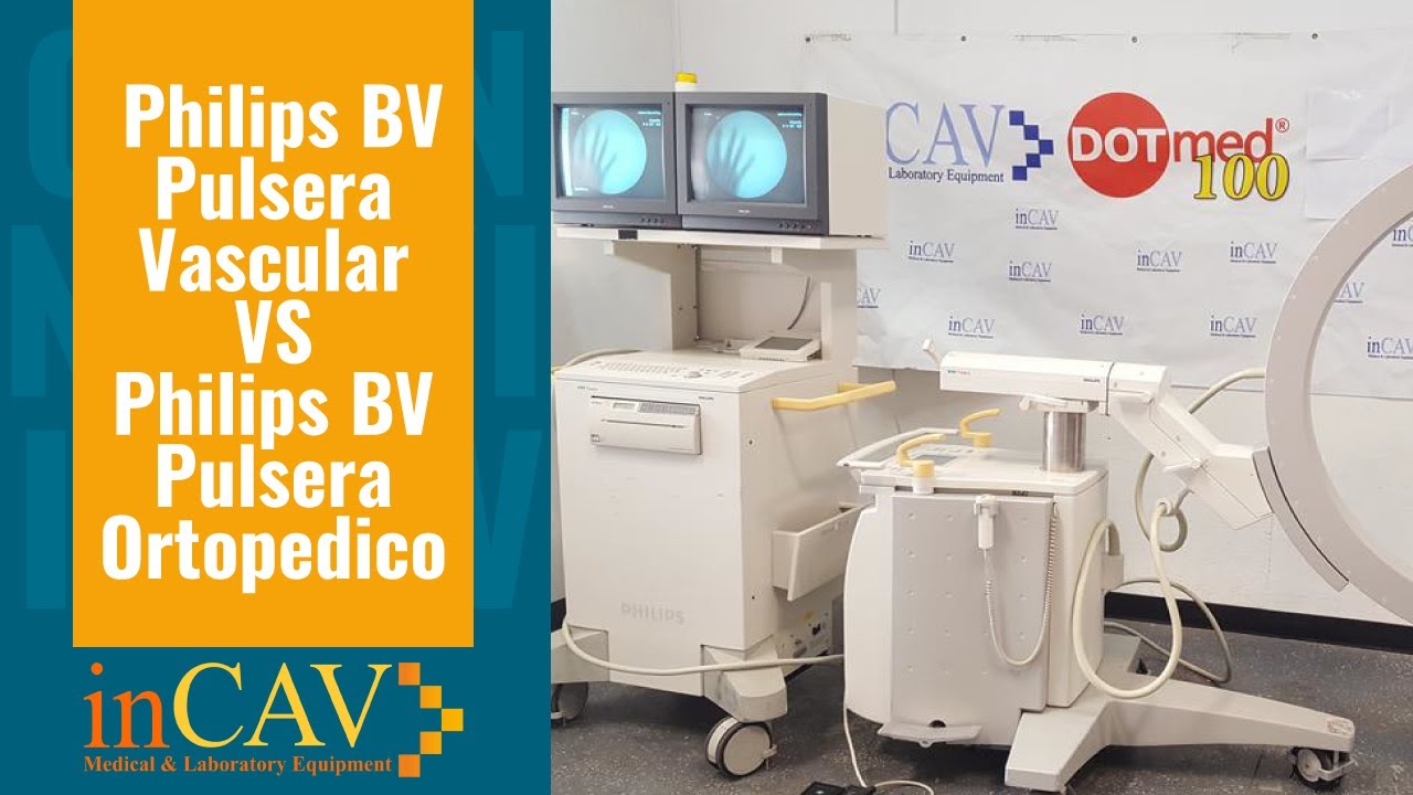 Arco en C Philips BV Pulsera Vascular y Ortopédico Segunda Generación - Comparación y Uso básico