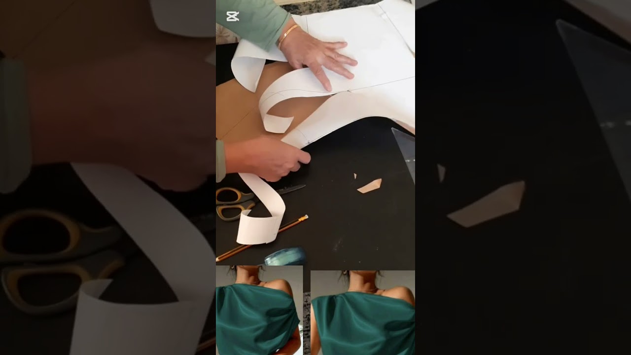 الجزء الثاني من فستان وان شولدرز بكسر