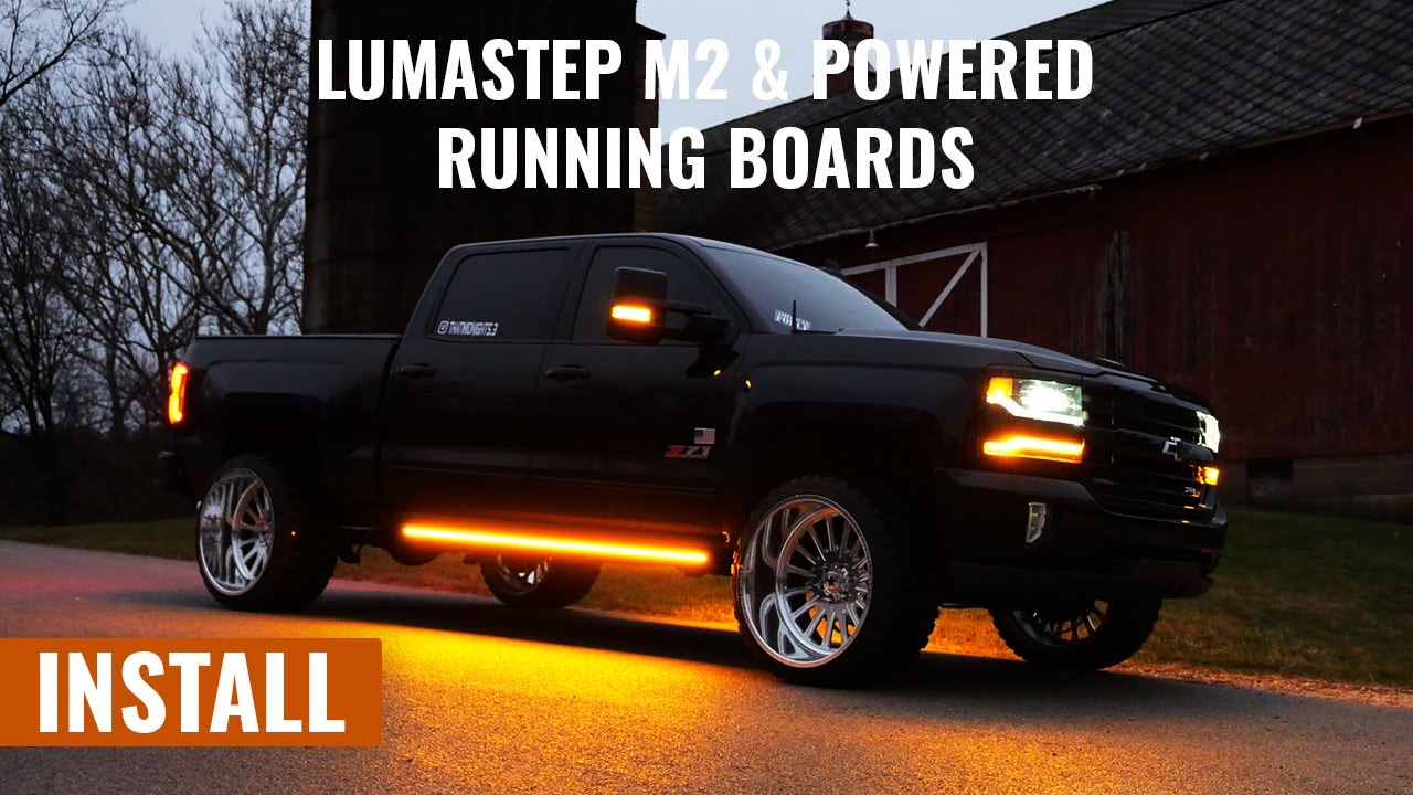 Lumastep M2 Powered Light Up Running Board Installation Guide | 2014-2019 Chevy Silverado/GMC Sierra