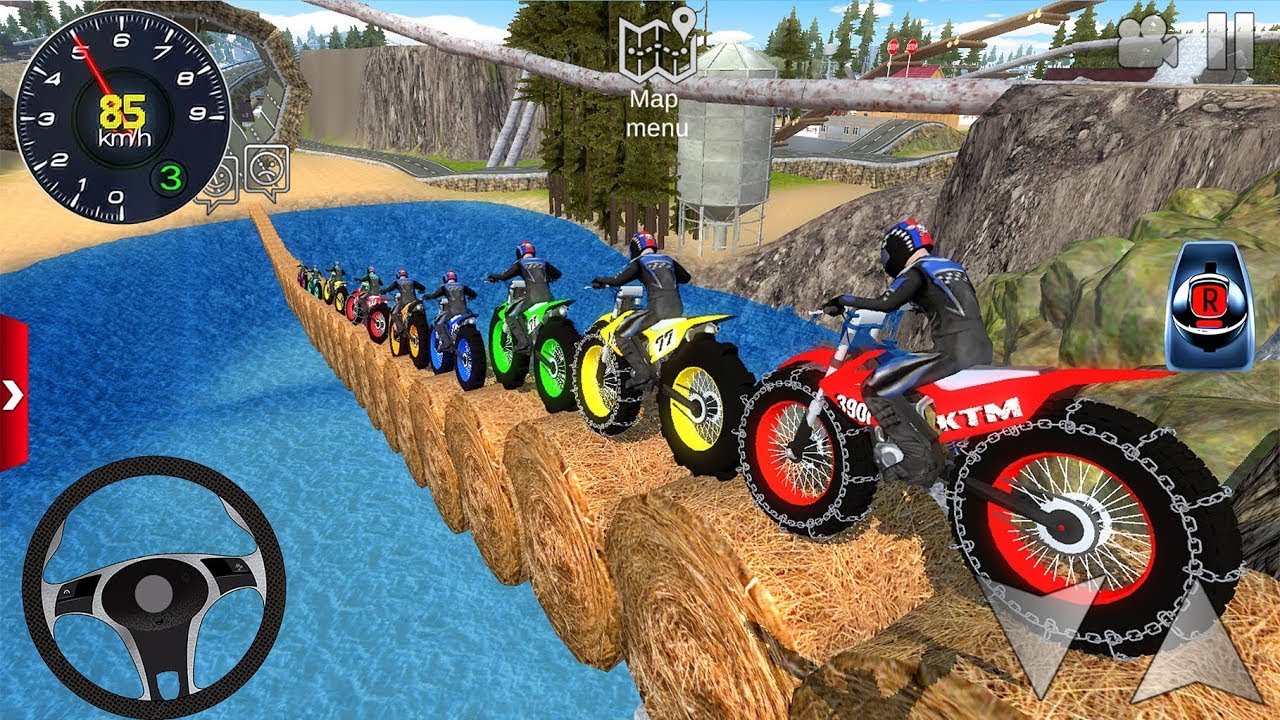 Offroad Outlaws - Motor Bike racing Video game - Motorcyles Games Video #1 Android IOS Gameplay