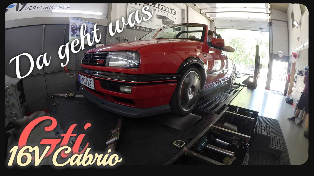 Leistungsmessung am | VW Golf 3 16V GTI Cabrio