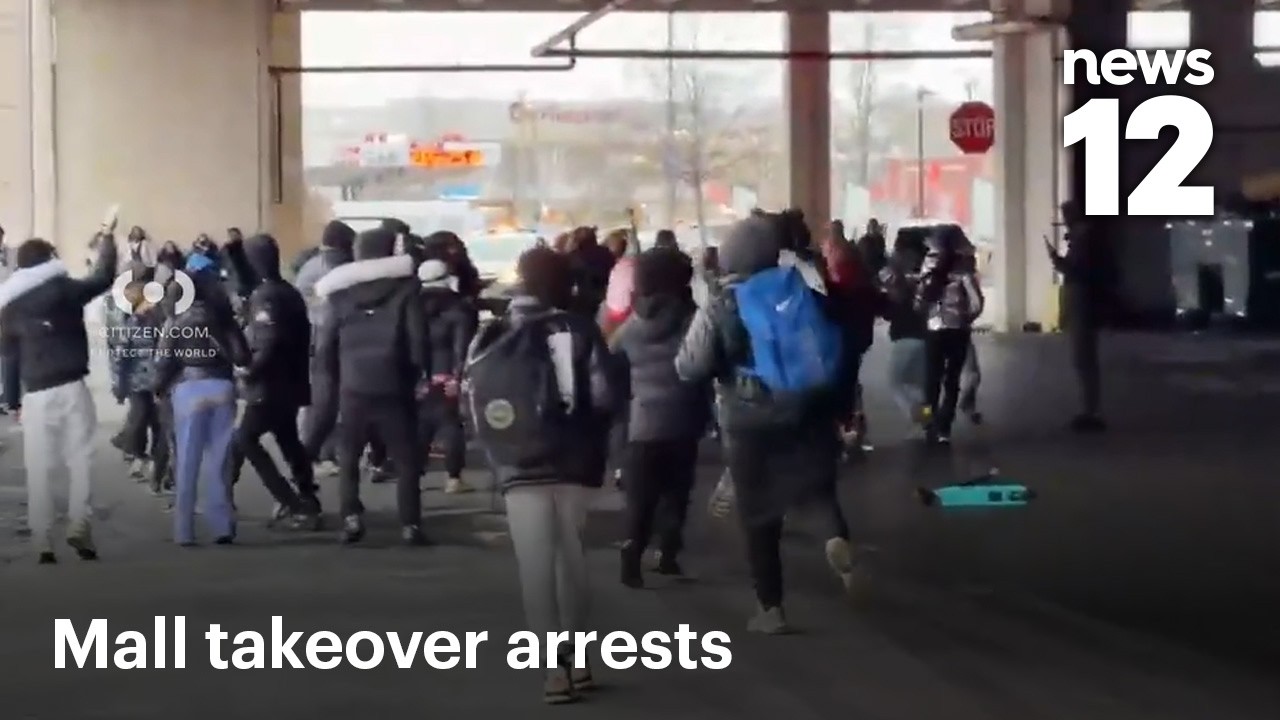 Teens arrested as hundreds show up for illegal 'takeover' at Long Island mall | News 12