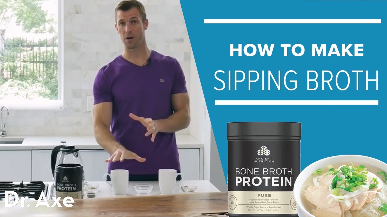 Как приготовить бульон для потягивания