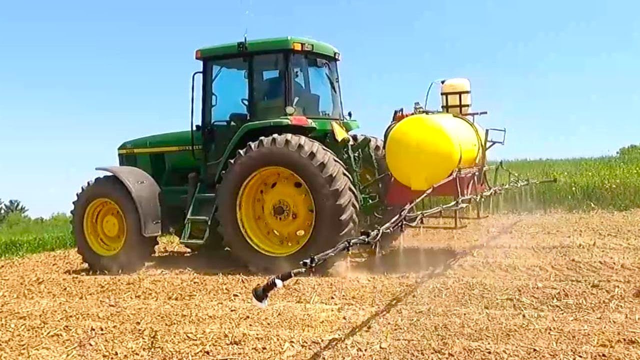 Spraying Corn Without Roundup!