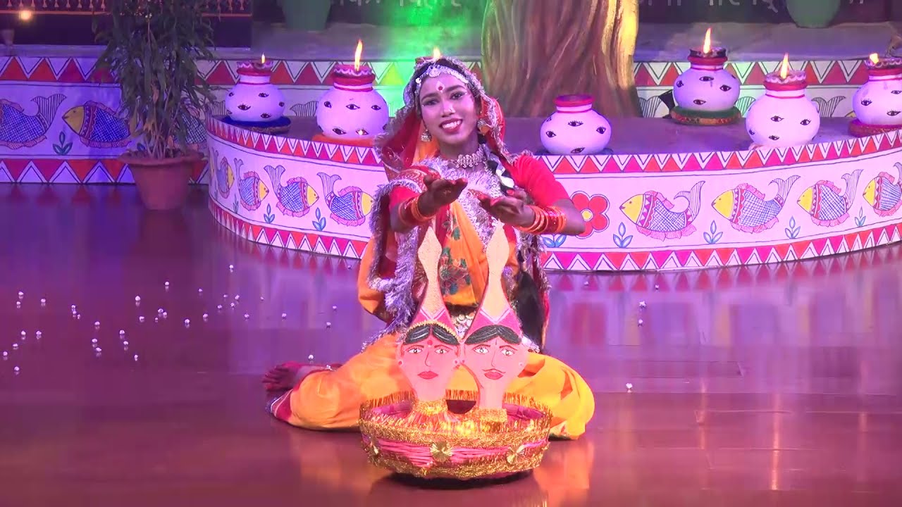 Kala Utsav 2021 | National Level | Bihar | Dance - Traditional Folk - Female | Neha Kumari