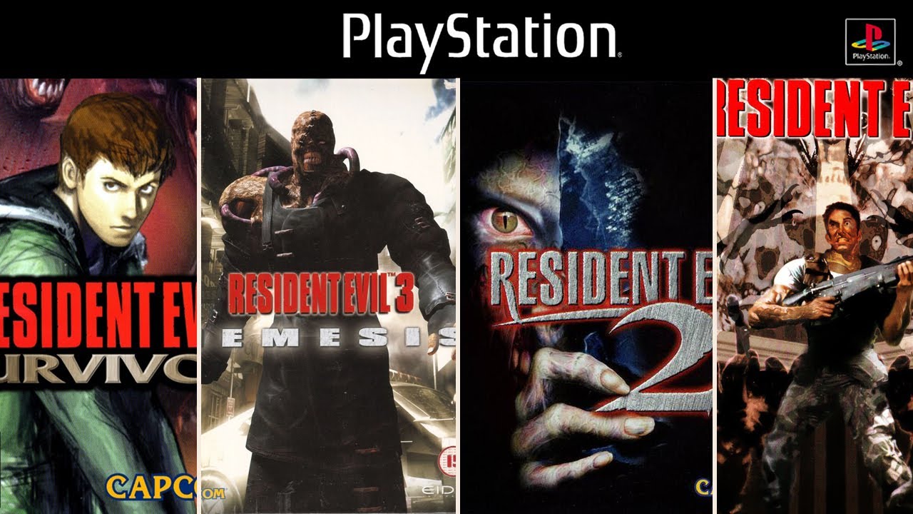 Resident Evil Games for PS1