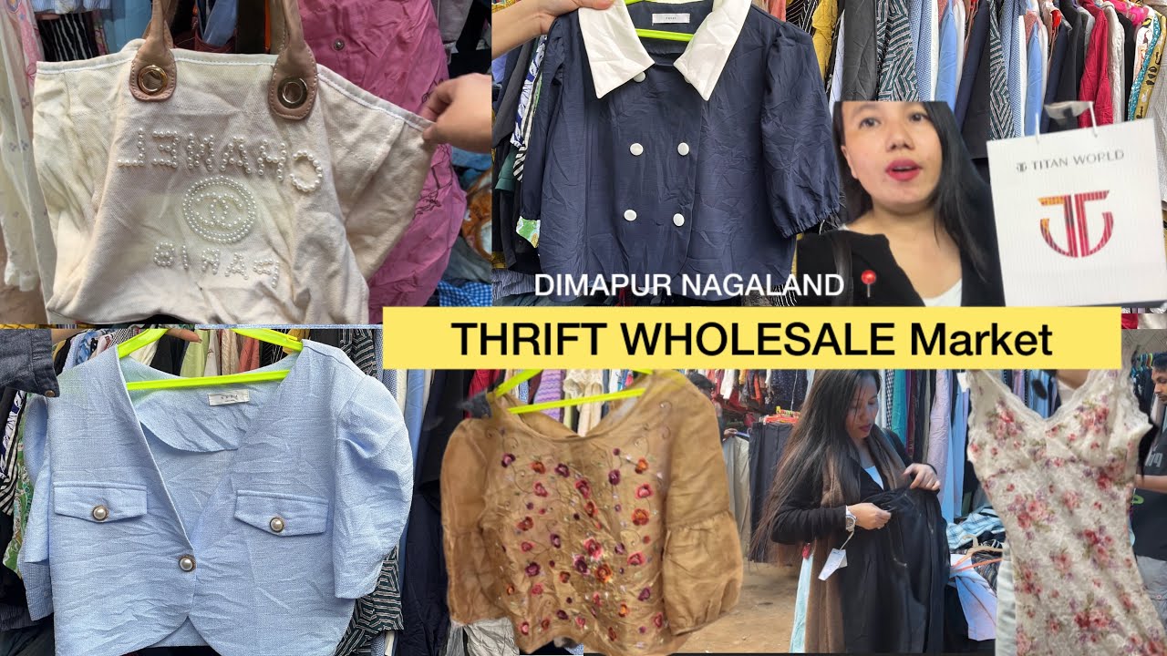 Оптовый рынок подержанных товаров в Димапуре || Новейшая коллекция подержанных вещей на новом рын...