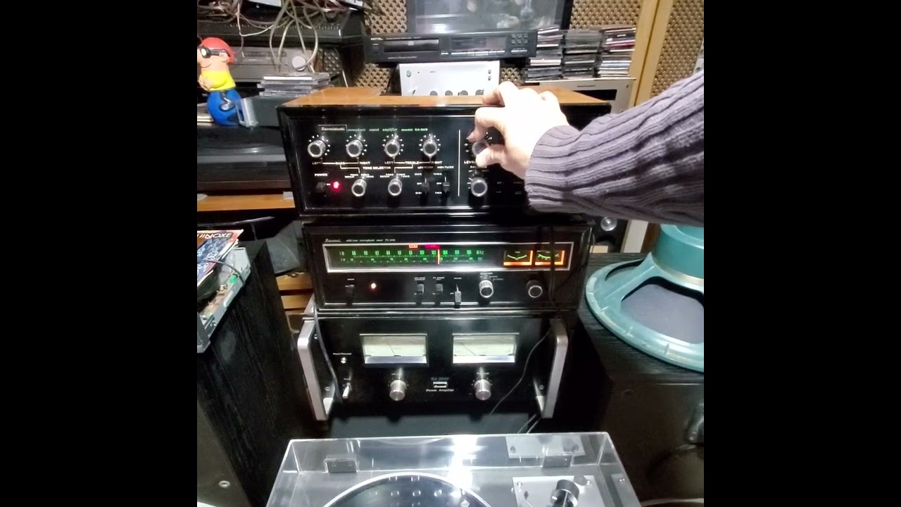 EL MEJOR EQUIPO Y MAS BRUTAL FABRICADO POR SANSUI ,PRE CA 303(VALVULAR) POWER BA 5000, TUNER TU 999