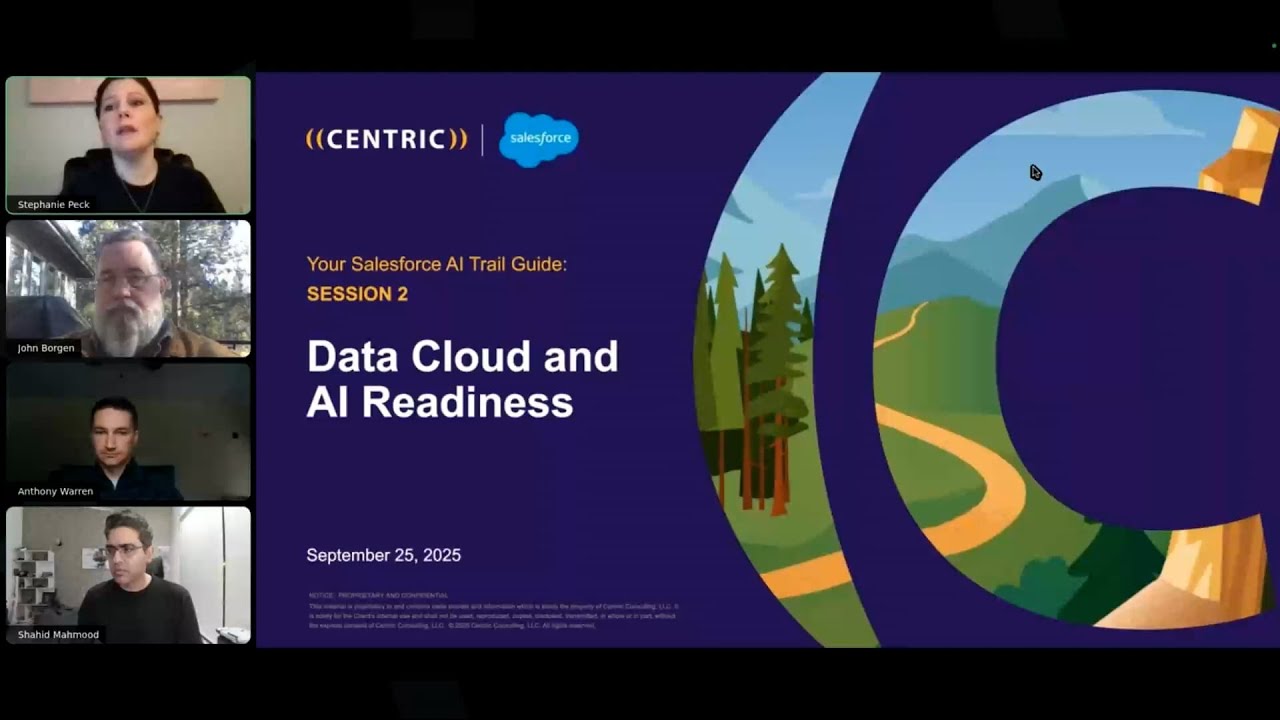 [Webinar] Salesforce AI Trail Guide (pt 2/3) - Data Cloud and AI Readiness
