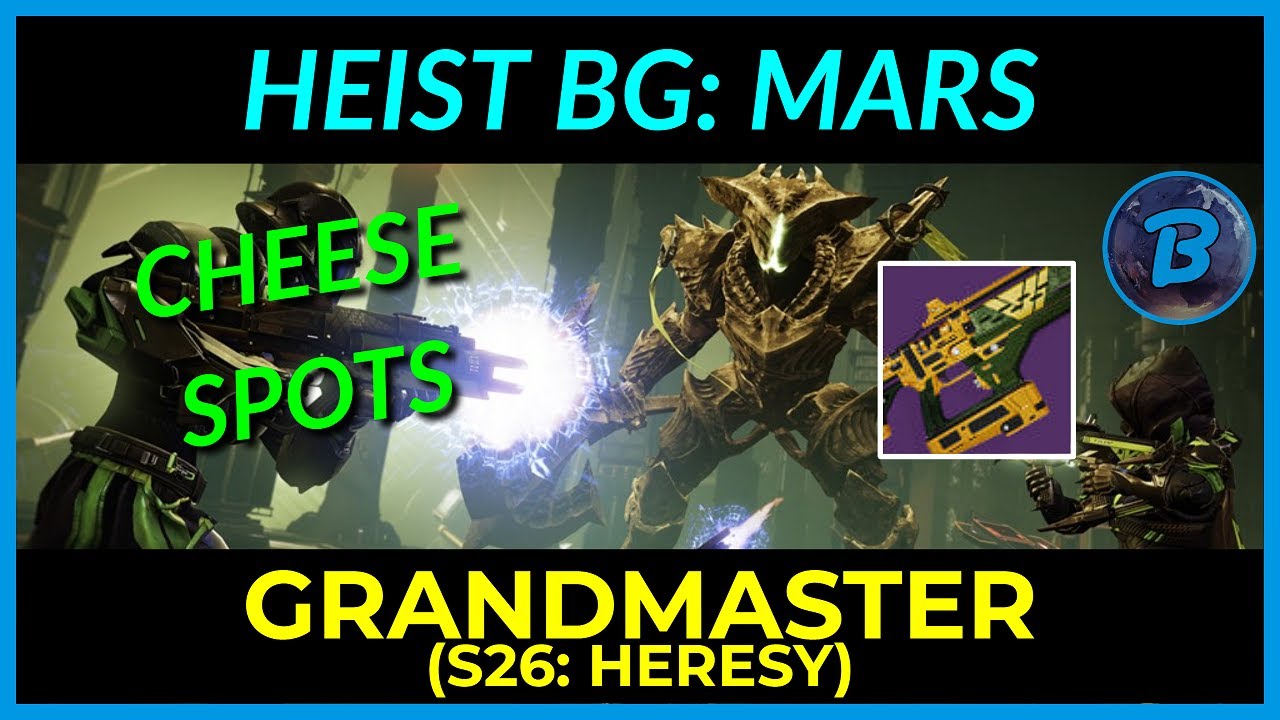 Mars Heist Battleground - Grandmaster Nightfall Guide (Platinum Rewards)