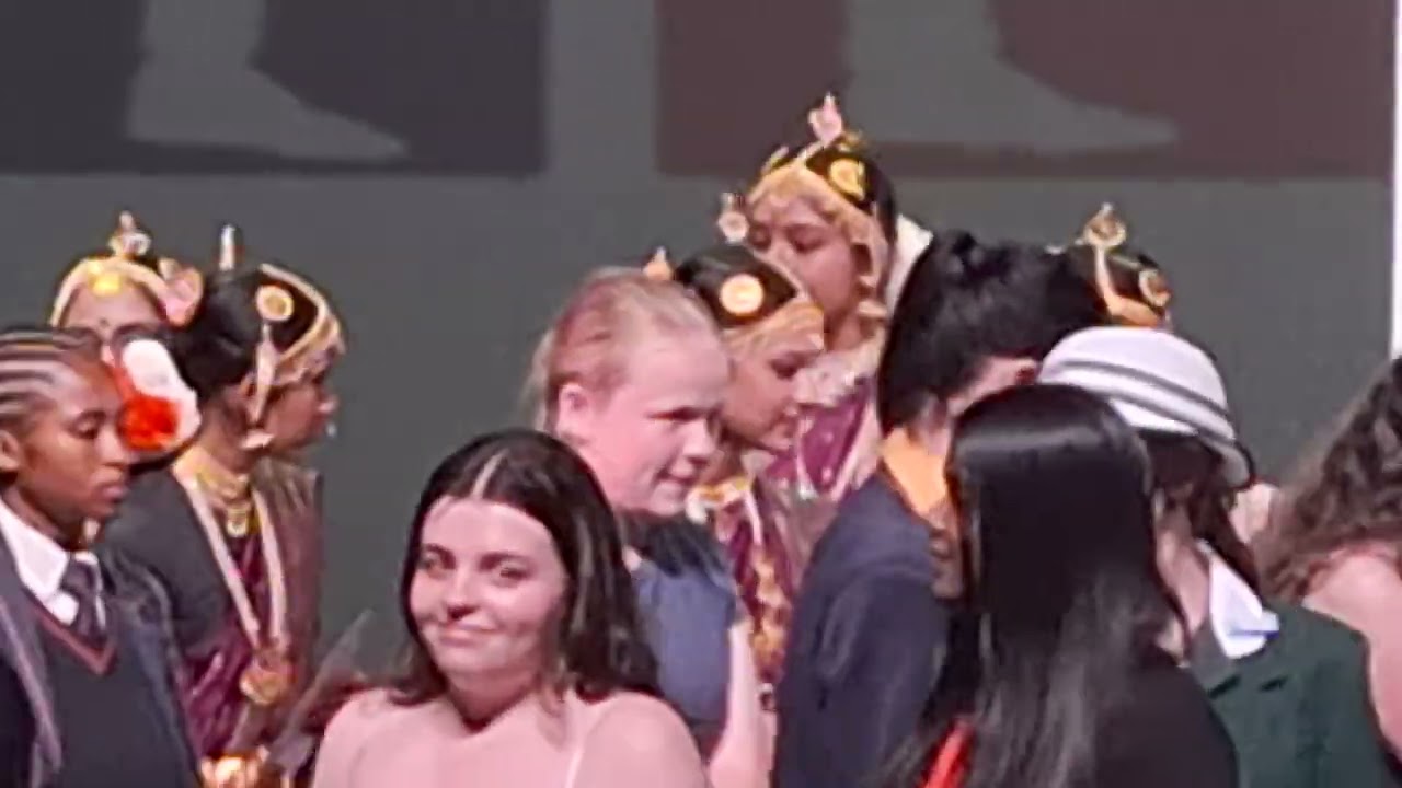 Tishya got ambassador award from Eisteddfod 