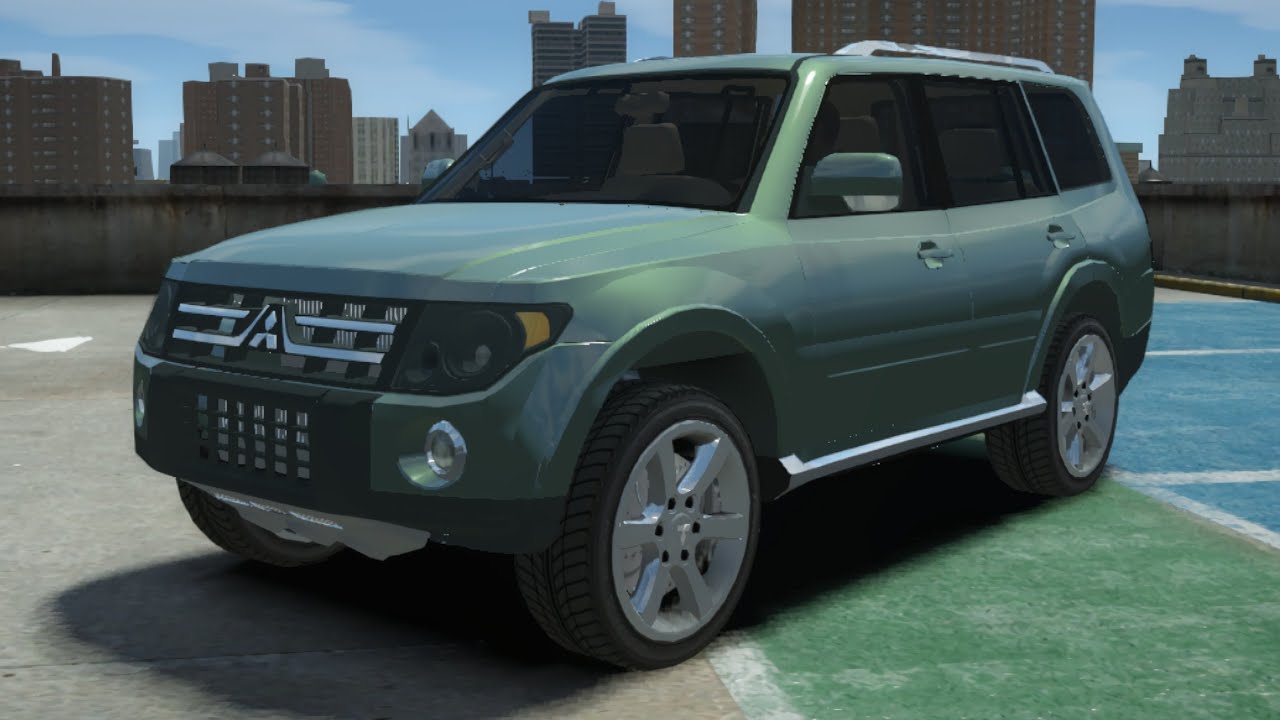 GTA IV Mitsubishi Pajero Wagon Crash Testing