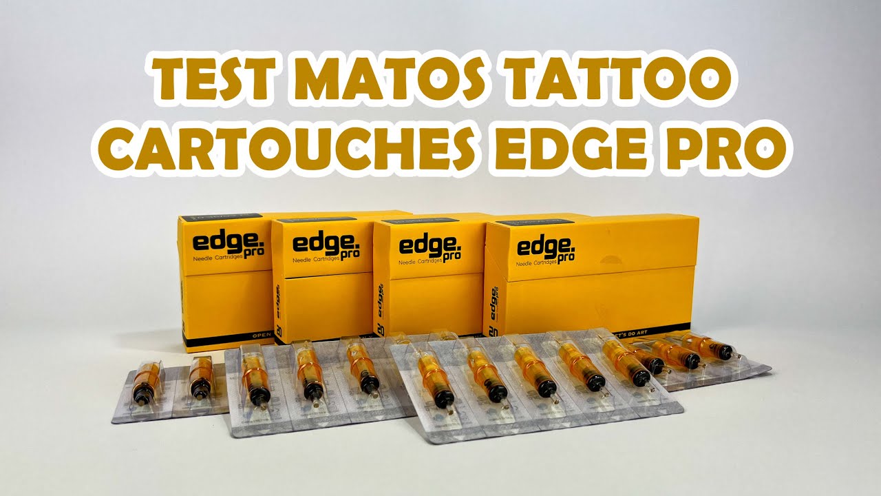Test et comparatif Matos tattoo : Cartouches EDGE PRO