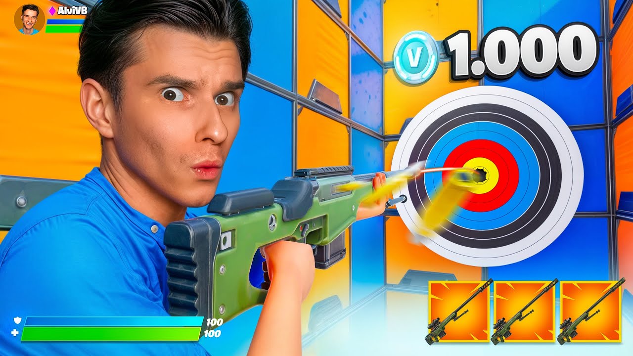 TREFFE DAS ZIEL = 1.000 VBUCKS