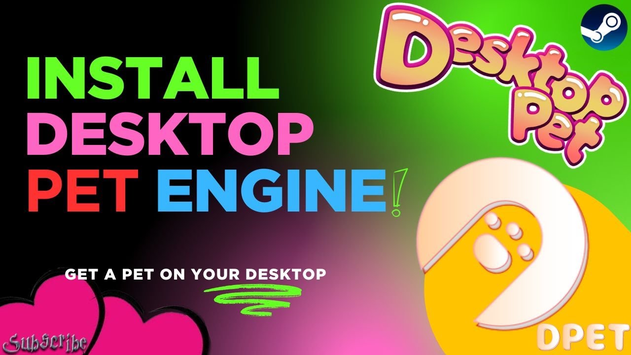 How to Install & Use Desktop Pet Engine on Windows 11 (Virtual Pet Tutorial)
