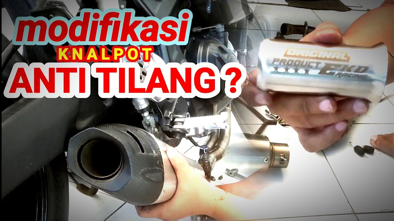 MODIFIKASI DB KILLER CATALYST KNALPOT RACING ANTI TILANG POLISI?