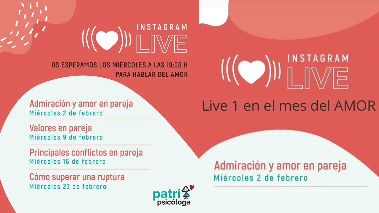 LIVE 1 EN EL MES DEL AMOR 
