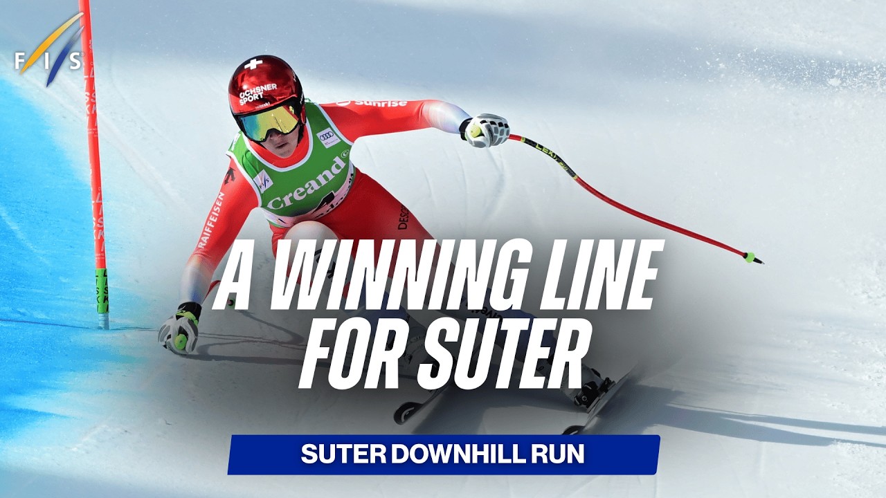 A Winning Line For Suter | Winning Run | FIS Alpine