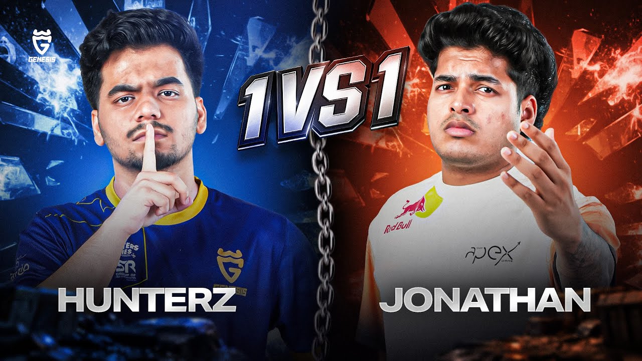 HunterZ 💀 VS JONATHAN  || 1v1 TDM MATCH  🔥 
