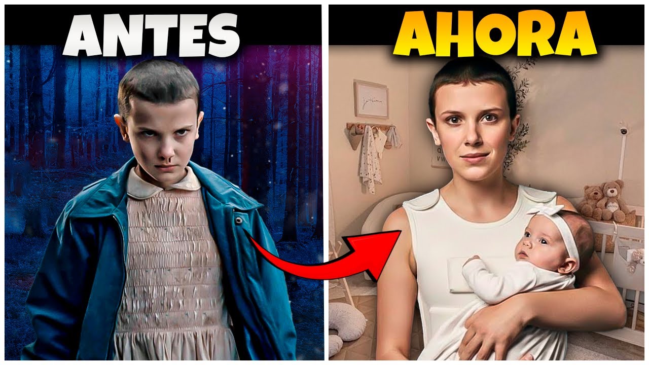 Así lucen los ACTORES de STRANGER THINGS en la VIDA REAL 🤯