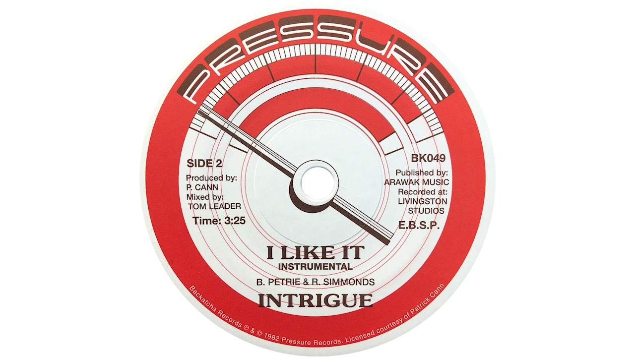 Intrigue - I Like It - Instrumental 45 Version