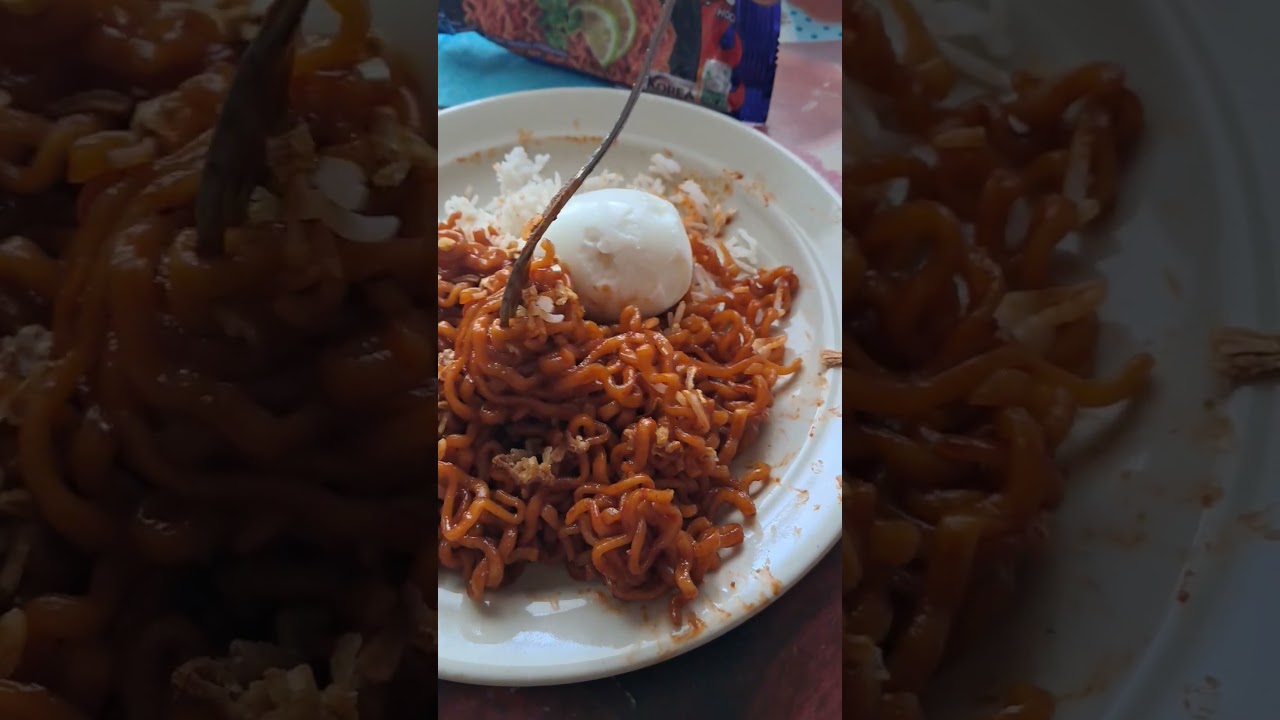 MUKBANG SAMYANG HABANERO LIME DI RUSIA