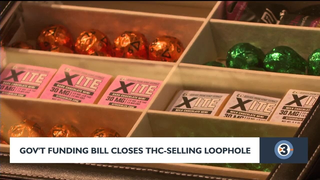 Government funding bill closes THC-selling loophole