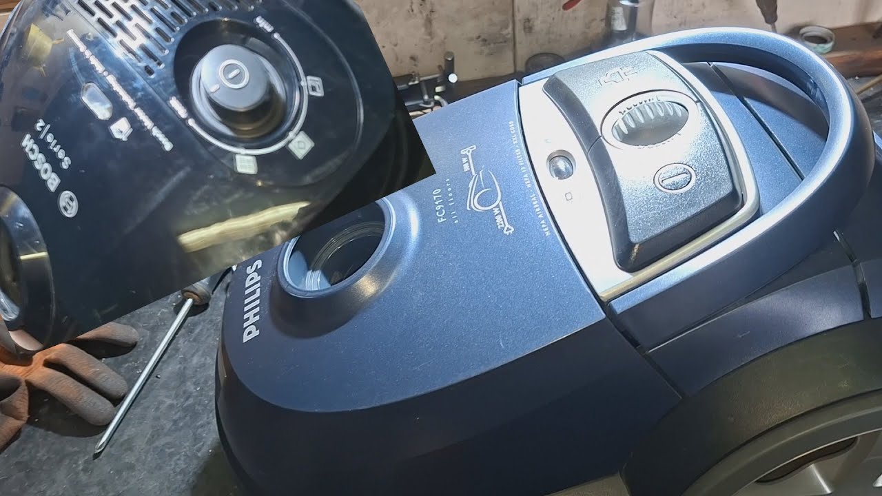 Пылесосы Bosch и Philips - простые ремонты.