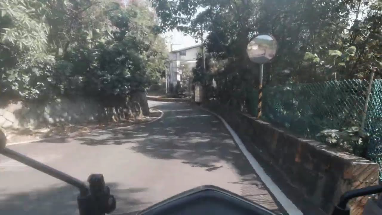 騎車上北投中正山 沿途賞櫻花