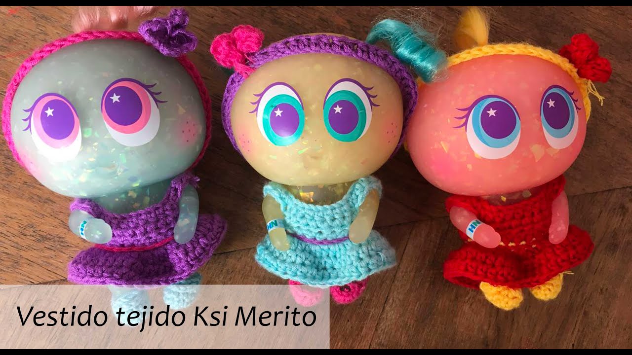Vestido Tejido a Crochet KSI Merito Glito Neonato